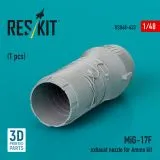MiG-17F exhaust nozzle for Ammo 1:48