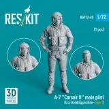A-7 "Corsair II" pilot - type 1 1:72 A-7 "Corsair II" pilot - type 1 1:72
