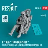 F-105D "Thunderchief" pilot in ejection seat (late) 1:48