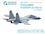 Su-30MKK Interior (w/ resin parts) for Trumpeter 1:72
