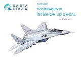 MiG-29 9-12 interior for GWH 1:72