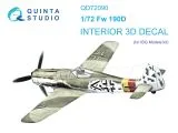 Fw 190D interior for IBG 1:72