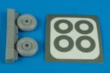 Macchi C.202/205 wheel & paint masks 1:48