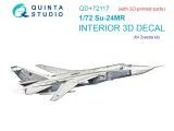 Su-24MR interior (w/ resin parts) for Zvezda 1:72