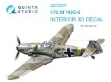Bf 109G-6 interior for Tamiya 1:72
