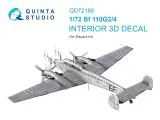 Bf 110G-2/4 nterior for Eduard 1:72