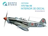 Yak-1B interior for Arma Hobby 1:72