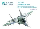 MiG-29 9-13 interior for Trumpeter 1:72