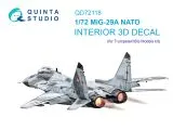 MiG-29A (NATO) interior for Trumpeter 1:72
