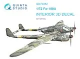 Fw 189A interior for ICM 1:72