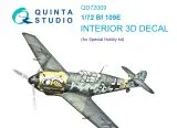 Bf 109E interior for Special Hobby 1:72