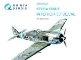 Fw 190A-8 interior for Eduard 1:72
