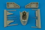 MiG-17F Fresco C wheel bays for Hobby Boss 1:48 MiG-17F Fresco C wheel bays for Hobby Boss 1:48