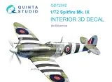 Spitfire Mk.IX interior for Eduard 1:72