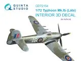 Typhoon Mk.IB Late interior for Airfix 1:72