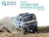 KAMAZ 43509 detail set for Zvezda 1:72
