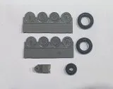 MiG-9/15/17 wheels 1:48