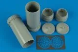 F-14A Tomcat exhaust nozzles - ope. position for H.B. 1:48 F-14A Tomcat exhaust nozzles - ope. position for H.B. 1:48