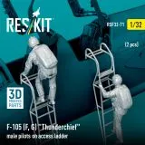 F-105 (F, G) "Thunderchief" pilots on access ladder 1:32 F-105 (F, G) "Thunderchief" pilots on access ladder 1:32