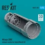 Mirage 2000 exhaust nozzle for Italeri/Revell 1:72