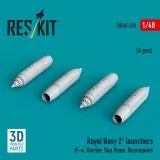Royal Navy 2" launchers 1:48