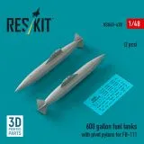FB-111 600 gallon fuel tanks 1:48