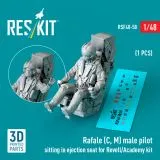 Rafale (C,M) pilot sitting in ejection sea 1:48 Rafale (C,M) pilot sitting in ejection sea 1:48