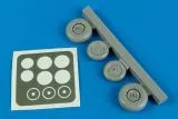 Me-262A wheels & paint mask 1:48