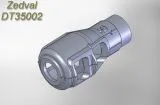 IS-2, IS-3, IS-4 gun muzzle brake 1:35