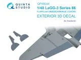 LaGG-3 Series 66 Flaps and Undercarriage Covers 1:48