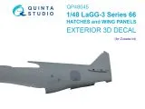 LaGG-3 Series 66 Hatches and Wing Covers 1:48