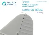 Il-2 rib tapes for control surfaces 1:48