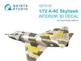 A-4C Skyhawk interior for Fujimi 1:72 A-4C Skyhawk interior for Fujimi 1:72