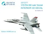 F/A-18C late interior for Academy 1:72 F/A-18C late interior for Academy 1:72