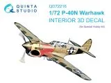 P-40N Warhawk Interior for Special Hobby 1:72