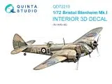 Bristol Blenheim Mk.I interior for Airfix 1:72