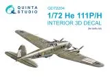 He 111 P/H interior for Airfix 1:72