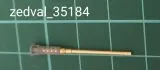 Browning M2 gun barrel 1:35