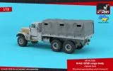 KrAZ-255B cargo truck canvas tent 1:72
