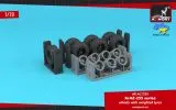 KrAZ-255 wheels with VI-3 weighted tyres 1:72
