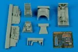 P-38F Lightning cockpit set for Academy 1:48