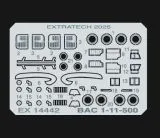 BAC 1-11-500 P.E. set for MARK I 1:144