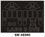 LaGG-3 mask for Zvezda 1:48
