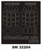 Hurricane mask for Revell 1:32