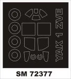 Yak-1 mask for Zvezda 1:72