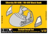 Sikorsky UH-60M/V Black Hawk Cockpit set 1:72