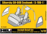 Sikorsky SH-60B (S-70B-1) Sea Hawk Cockpit set 1:72