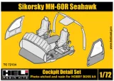 Sikorsky MH-60R Seahawk Cockpit set 1:72 Sikorsky MH-60R Seahawk Cockpit set 1:72