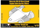 Sikorsky UH-60 Black Hawk Engine Filters (Hase.) 1:72