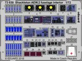 Shackleton AEW.2 fuselage interior for Airfix 1:72